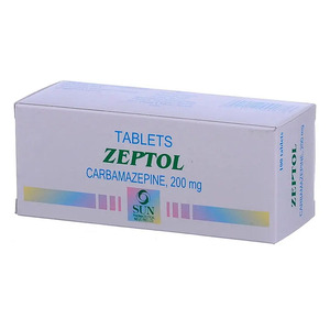 Зептол таблетки по 200 мг 100 шт. (10х10)