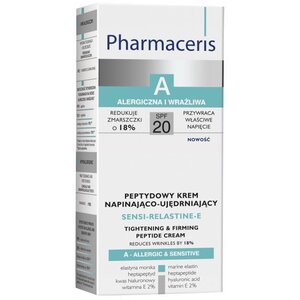 Крем Pharmaceris A Sensi-Relastine-E укрепляющий пептидный SPF20 50мл