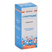 Стрептоцид порошок по 15 г во флаконе 1 шт. - Исток