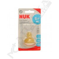 Соска Nuk First Choice Plus 10713254 Антиколиковая латексная с сред.отвер. р2