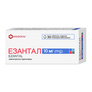 Эзантал таблетки по 10 мг 30 шт. в банке