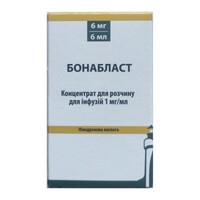 Бонабласт конц. д/р-ну д/інф. 1 мг/мл амп. 6 мл №1