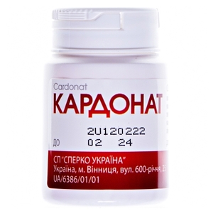 Кардонат капсулы 20 шт. в контейнере