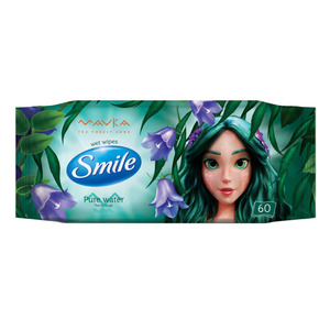 Салфетки влажные Smile Mavka №60
