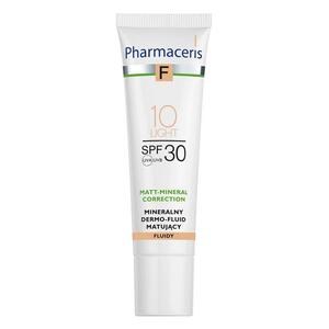 Флюид Pharmaceris F Минеральный Матующий Светлый 10 SPF30 30мл