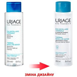 Вода Uriage мицелярная термальная для нормальной и сухой кожи лица 250 мл