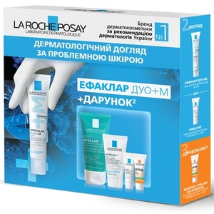 Набір La Roche-Posay Ефаклар Дуо+М 2024