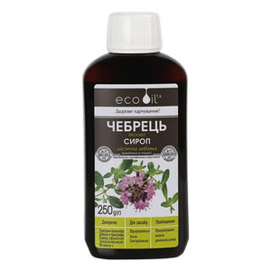 Чебрець-Екооіл сироп фл. 250г