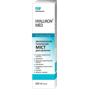 Elfa Pharm Hyaluron5 Med міст тонізуючий д/обличчя 100мл