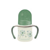 Пляшечка Baby-nova 45003 пласт. широке шийка Декор з ручкою 150мл