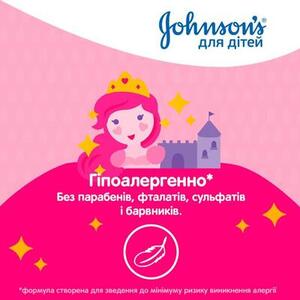 Шампунь Jonsons baby Детский для волос Блестящие локоны 300 мл
