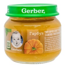 Пюре Gerber Тыква 80 г