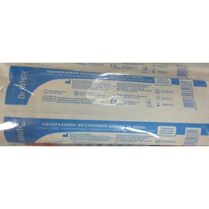 Шприц инсулиновый U-40 с иглой 30G (0,3х13мм) 1мл №1 Dr.White