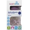 Бутылочка Baby-nova 45001-1 пласт.ПП шир.горл.Декор сиреневая 150мл