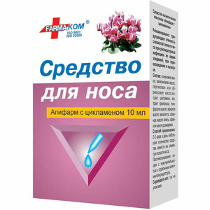 Апифарм с цикламеном ср-во д/носа 10мл