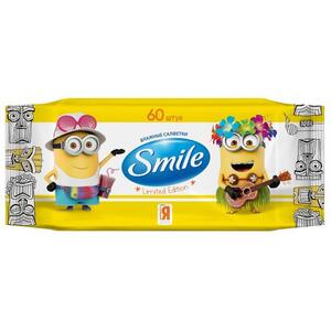 Smile салфетки влажные Minions №60