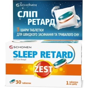 Зест Слип Ретард табл. №30