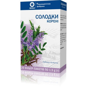 Солодки корни ф/п 1,5г №20 Виола