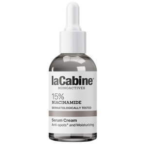 Крем-сироватка LaCabine 15% Niacinamide 2 in 1. Зволожувальна проти пігментних плям та недосконалостей шкіри обличчя, 15% ніацинаміду 30 мл