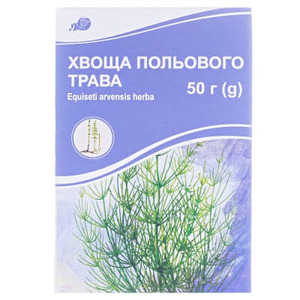 Хвоща полевого трава по 50 г в пачке
