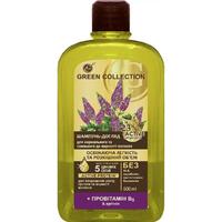 Шампунь-уход Green Collection освежающая Лёгкость и объём 500мл