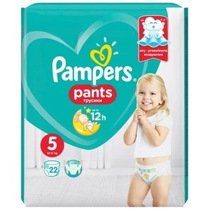 Подгузники-трусики Pampers Pants Junior 12-17 кг №22