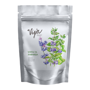 Маска для лица Vigor альгинатная тонизирующая Мята и Лаванда  50г