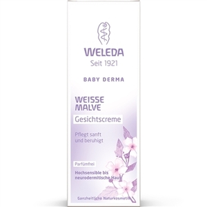 Крем Weleda для лица детский для чувствительной кожи с алтеем 50 мл