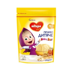 Печенье детское Milupa Маша и медведь 135г
