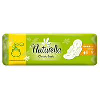 Прокладки Naturella Classic Basic Normal с крылышками №9