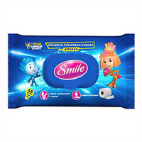 Туалетная бумага Smile влажная детская Фиксики №44