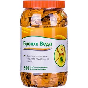 Бронхо Веда льодяники апельсин №300
