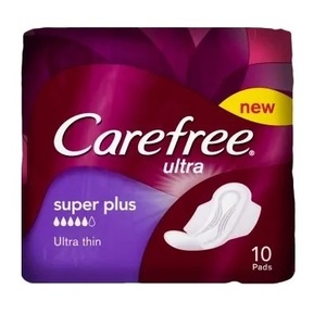 Прокладки Carefree ultra super plus №10