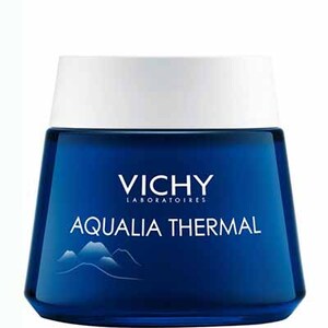 Крем-гель Vichy Аквалия термаль ночной СПА для глубокого увлажнения кожи лица 75 мл