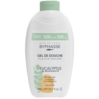 Крем-уход Byphasse для душа эвкалипт и бергамот 600 мл