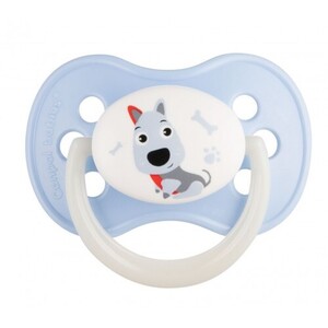 Пустушка Canpol 22/596 Animals силіконова кругла 6-18 м.