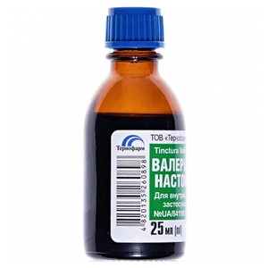 Валеріани настоянка скл.фл. 25мл Тернофарм