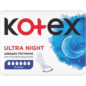 Прокладки Kotex ультра найт №7