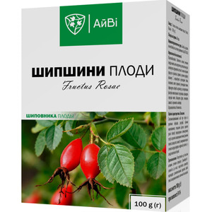 Шиповника плоды 100г ТМ АйВи