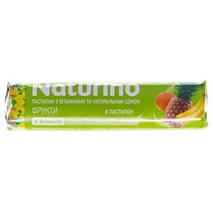 Пастилки Naturino фрукты 33,5 г