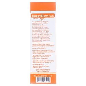 ХеппіДерм Форте-Здоровʼя аерозоль піна по 117 г у балоні