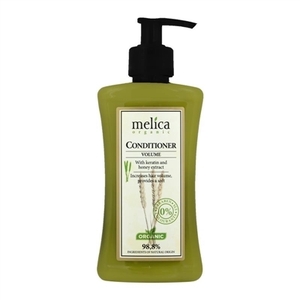 Бальзам-кондиціонер Melica Organic Великий обєм з кератином та екстрактом меду 300 мл