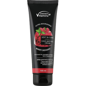 Крем Energy Vitamins Berry dessert д/рук та нігтів 100мл
