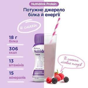 Нутрідрінк Протеїн лісові плоди 4х125 мл