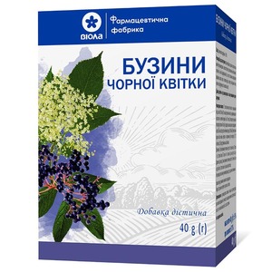 Бузини чорної квітки 40г Віола