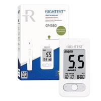Глюкометр Bionime Rightest GM 550 (БЕЗ ТЕСТ-СМУЖОК)