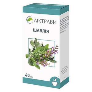 Шалфея листья Лектравы 40г (диет.доб.)
