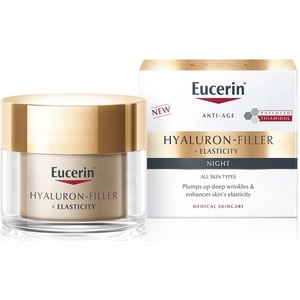 Крем Eucerin 69678 Гіалурон-Філлер +еластісіті нічний антивіковий для обличчя 50 мл