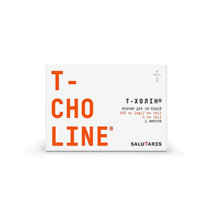Т-холин р-р д/ин. 250мг/мл 4 мл амп. №3