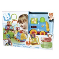 Іграшка розвиваюча Bkids Поїзд - алфавіт з 12 міс